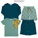 Vorschaubild Hai Shirt kurzarm gestickt