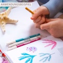 Vorschaubild Feine Schminkstifte für Kinder 4er Set in verschiedenen Farben