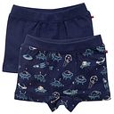 Vorschaubild Boxershorts Weltall dunkelblau