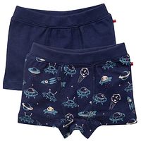 Boxershorts Weltall dunkelblau