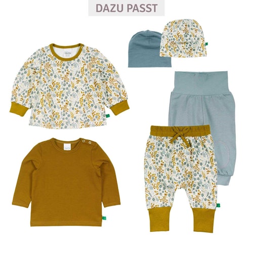 Baggy Sweathose mit Blumen