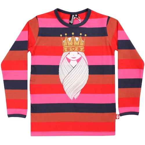 Langarmshirt Streifen Prinzessin