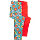 Vorschaubild Leggings Doppelpack Blumen uni