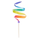 Vorschaubild Kleines Regenbogen Tanzband aus Seide 0,9 m