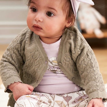 Leichte Strickjacke hellbraun