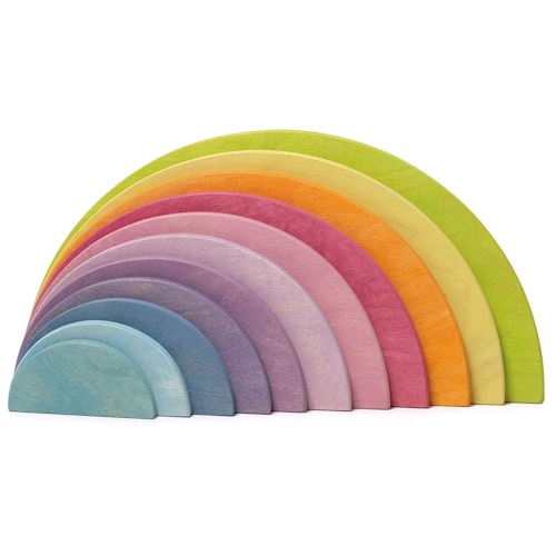 Halbkreise Platten Set Pastell, 11-teilig