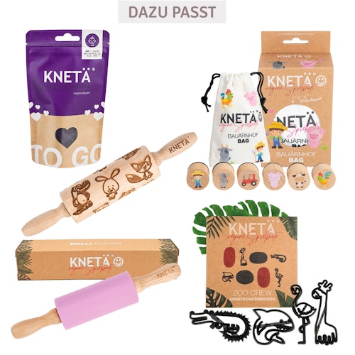 Lila Knete ab 1 Jahr, 100g Beutel