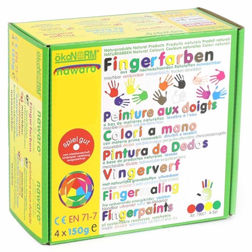 ökoNorm Fingerfarben 4er Set A