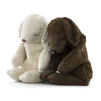 Schaf Kuscheltier & Wärmekissen Kirschkerne
