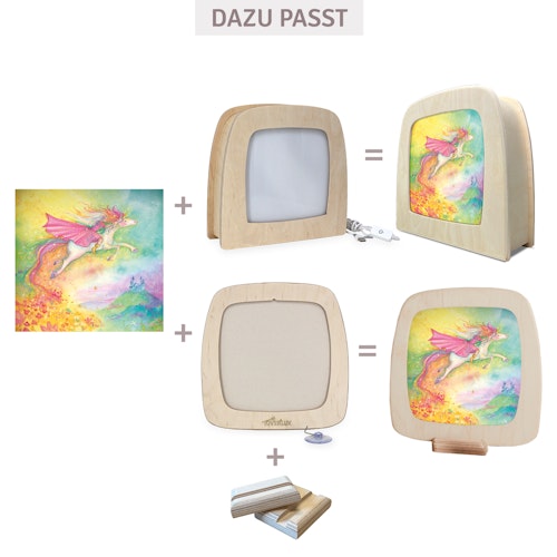 Silhouette Anne Illustraties - Einhorn Traum