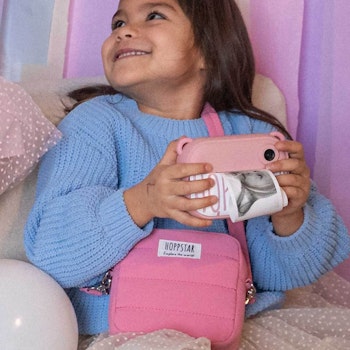 Tasche Midi für Kinderkamera bubblegum