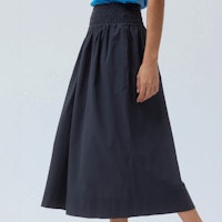 Leichter Damen Midirock