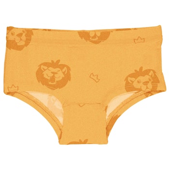 Hipster Briefs Löwen einfarbig gelb