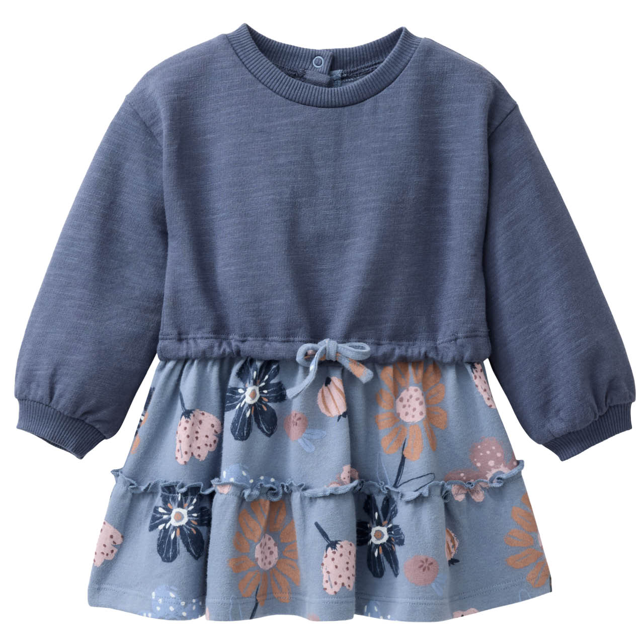 Weiches Sweatkleid langarm