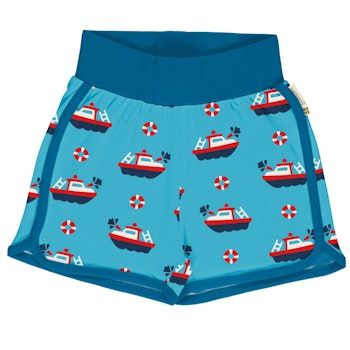 Kurze Shorts Boot hellblau