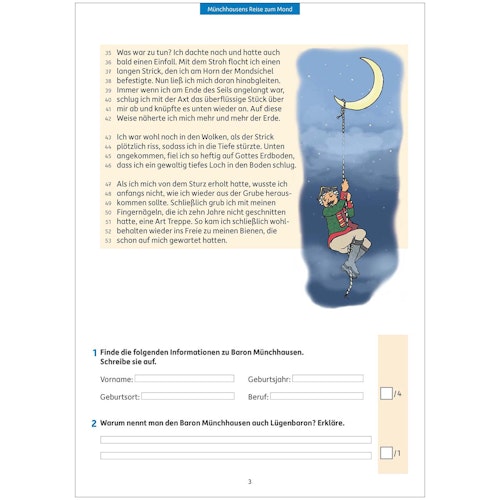 Lesetests in Deutsch – Lernzielkontrollen 3. Klasse