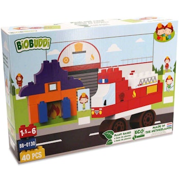 Bio Bausteine Set ab 18 Monaten – Feuerwehrstation