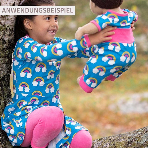 Puppenkleidung T-Shirt Eulen