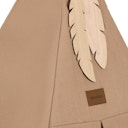 Vorschaubild Spielzelt Tipi Braun – 140 cm