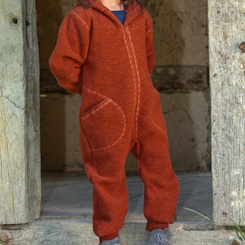 Frühjahr-Sommer Overall aus Wollwalk Frühjahr-Sommer Overall aus Wollwalk