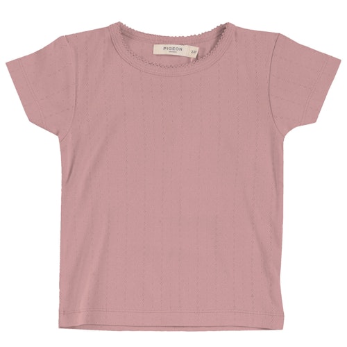 Mädchen T-Shirt Pointelle