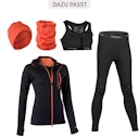 Vorschaubild Damen Leggings Wolle Seide