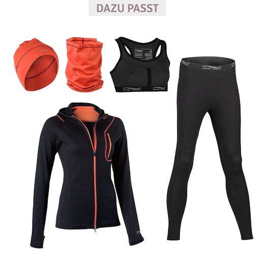 Damen Leggings Wolle Seide