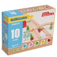 Verbindungsstücke Holzeisenbahn Simpler-Set 10 Teile