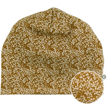 Leichte Baby Beanie Gänseblümchen babyblau