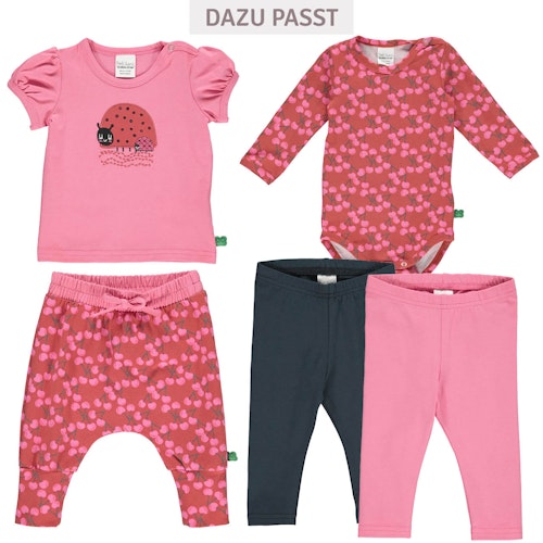 T-Shirt Puffärmel Herz