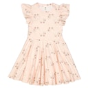 Vorschaubild Edles kurzarm Tellerkleid Blümchen