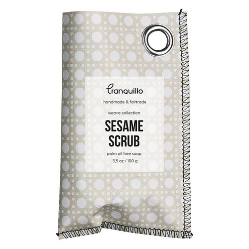Peelingseife mit Sesam und frischem Minzduft 100 g