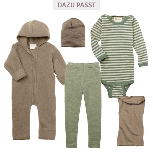 Schlauchschal walnuss Wolle