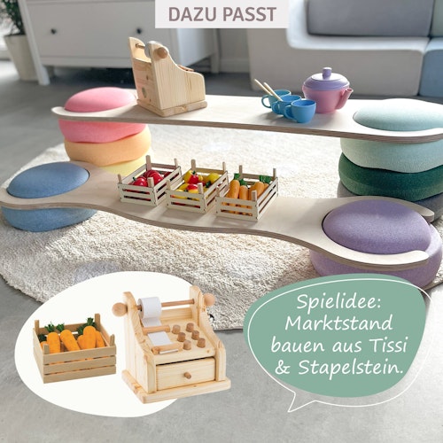 3er Set Balance Boards Zubehör für Stapelstein®