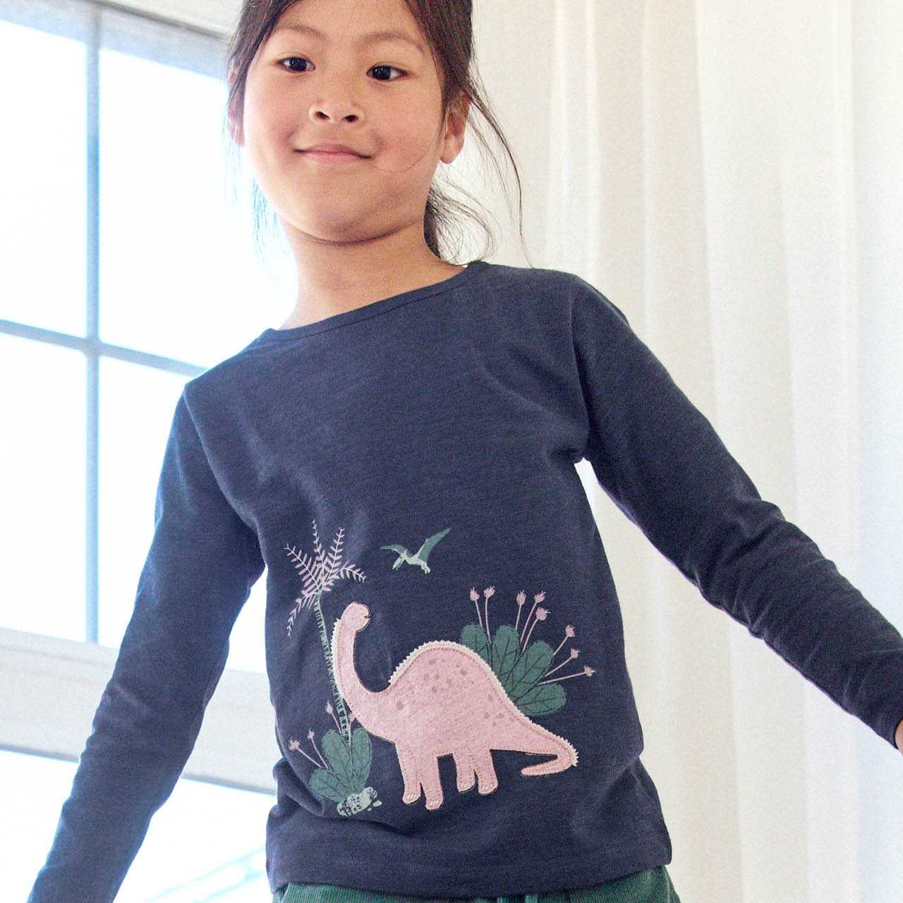 Lockereres Langarmshirt