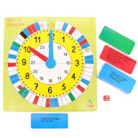 Uhrzeit Spiel - Lernspiel für Kinder ab 7 Jahren
