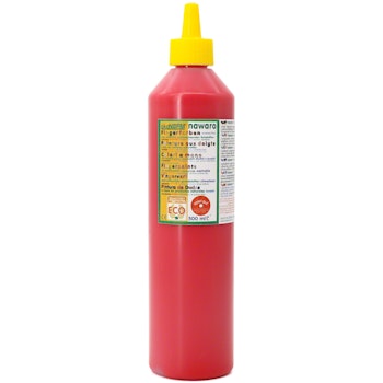 Fingerfarben 500 ml Schul- und Theaterfarbe rot