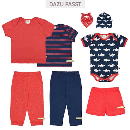 Leichtes Leinen Shirt kurzarm Streifen