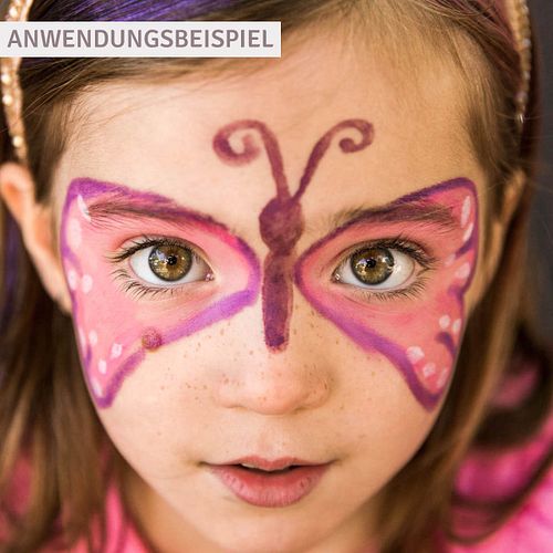 Bio Kinderschminke Lila im Einzeltiegel, 6 g