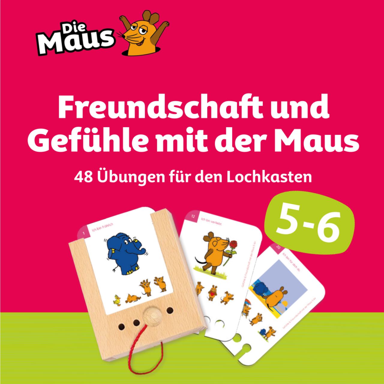 Freundschaft und Gefühle mit der Maus 5-6 J. Kartensatz (ohne Lochkasten)