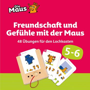 Freundschaft und Gefühle mit der Maus 5-6 J. Kartensatz (ohne Lochkasten)