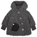 Vorschaubild Wolle Plüsch-Mantel