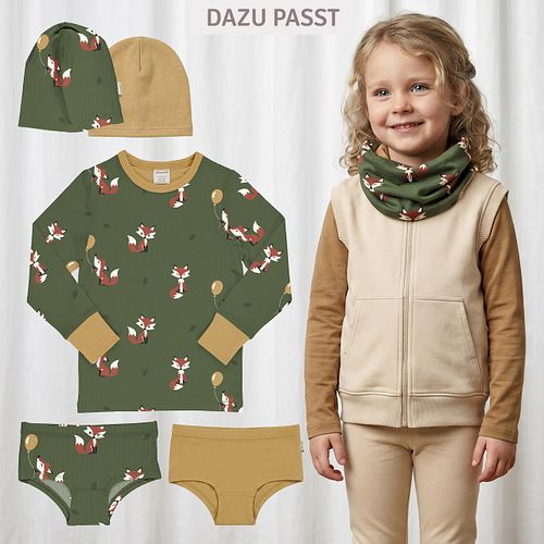 Sweat Weste uni braun