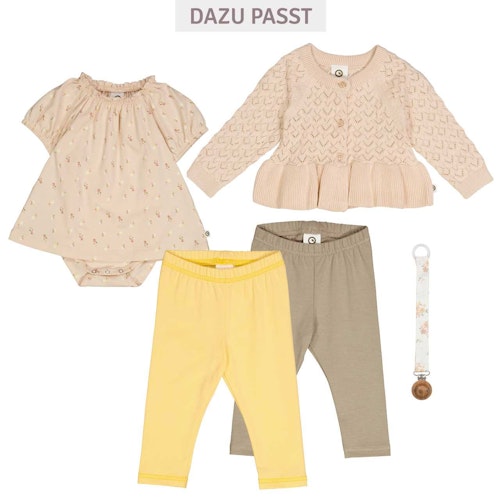 Edler Kleidchen Body Blümchen