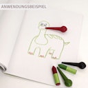 Vorschaubild Staufen Green Malblock DIN A4 – 100 Blatt