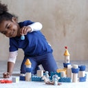 Vorschaubild Ritterburg aus Holz für Kinder ab 3 Jahren