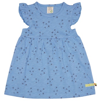 Leichtes Sommerkleid Flügelärmelchen hellblau