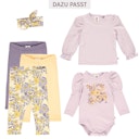 Vorschaubild Langarmbody Puffärmel Blumenprint