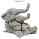 Vorschaubild XL Kuscheltier & Wärmekissen Elefant 46 Dinkelspelz