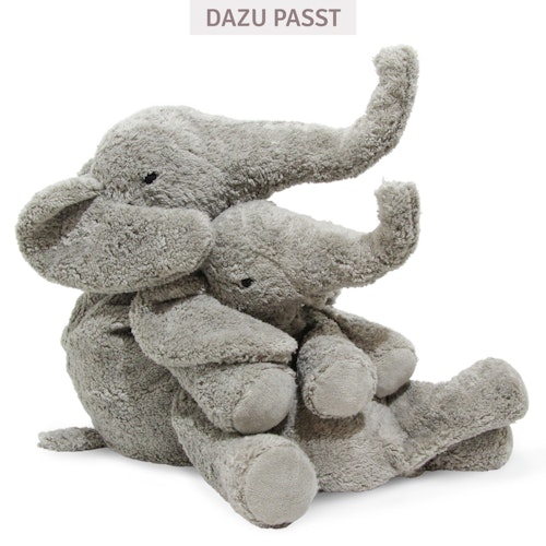 XL Kuscheltier & Wärmekissen Elefant 46 Dinkelspelz